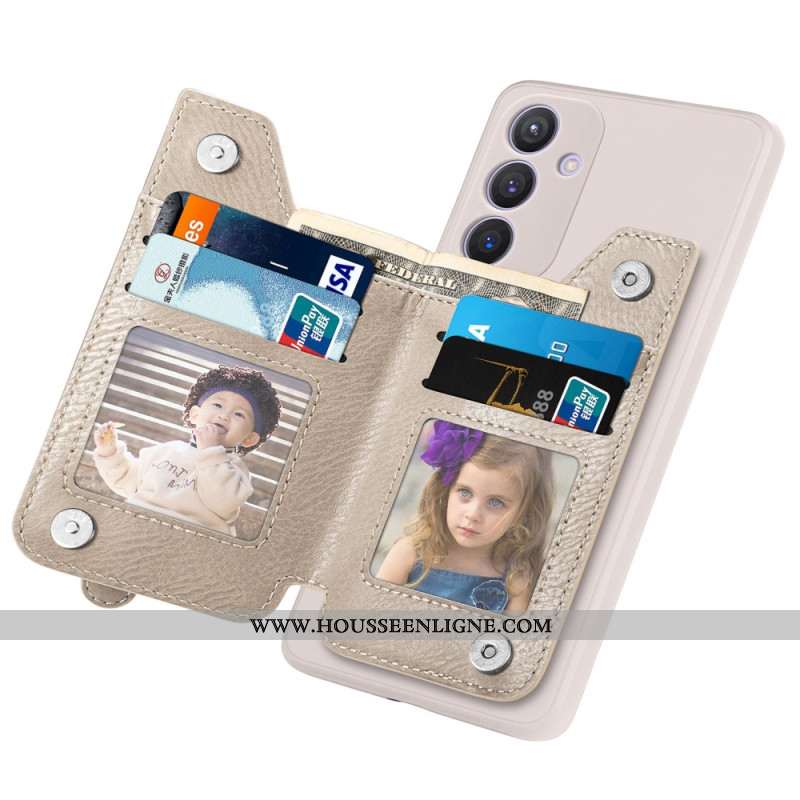 Coque Samsung Galaxy S25 Ultra 5G Fonctionnelle Porte-Cartes et Support