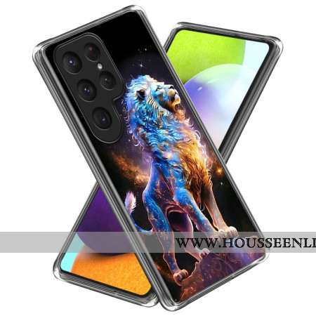 Coque Samsung Galaxy S25 Ultra 5G Lion Coloré