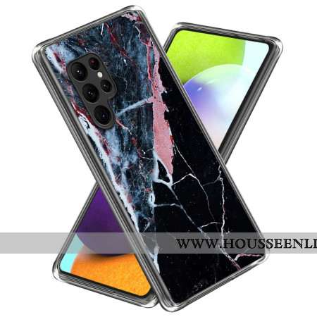 Coque Samsung Galaxy S25 Ultra 5G Marbre Noir