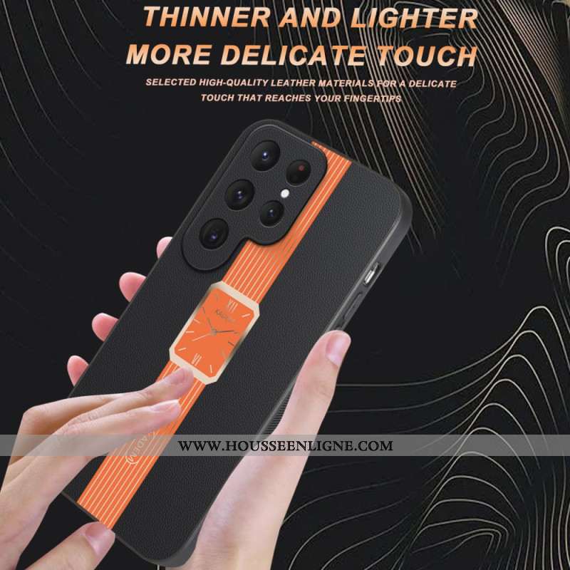 Coque Samsung Galaxy S25 Ultra 5G Montre KADEM