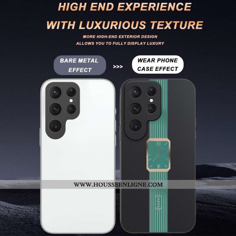 Coque Samsung Galaxy S25 Ultra 5G Montre KADEM
