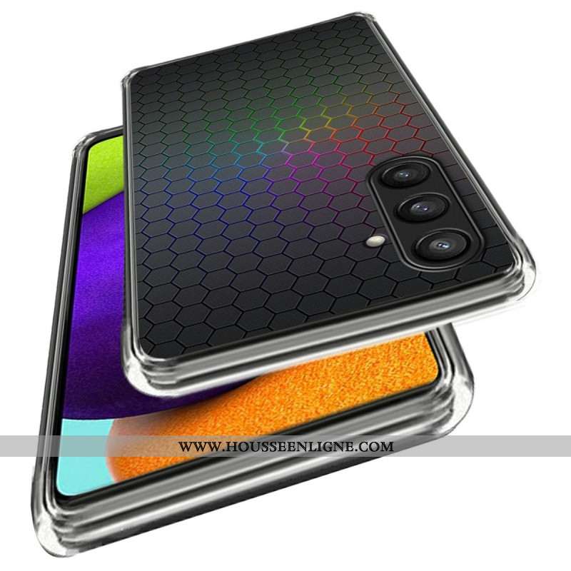 Coque Samsung Galaxy S25 Ultra 5G Nid d'Abeille Coloré
