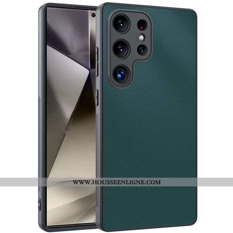 Coque Samsung Galaxy S25 Ultra 5G Plastique er Simili Cuir