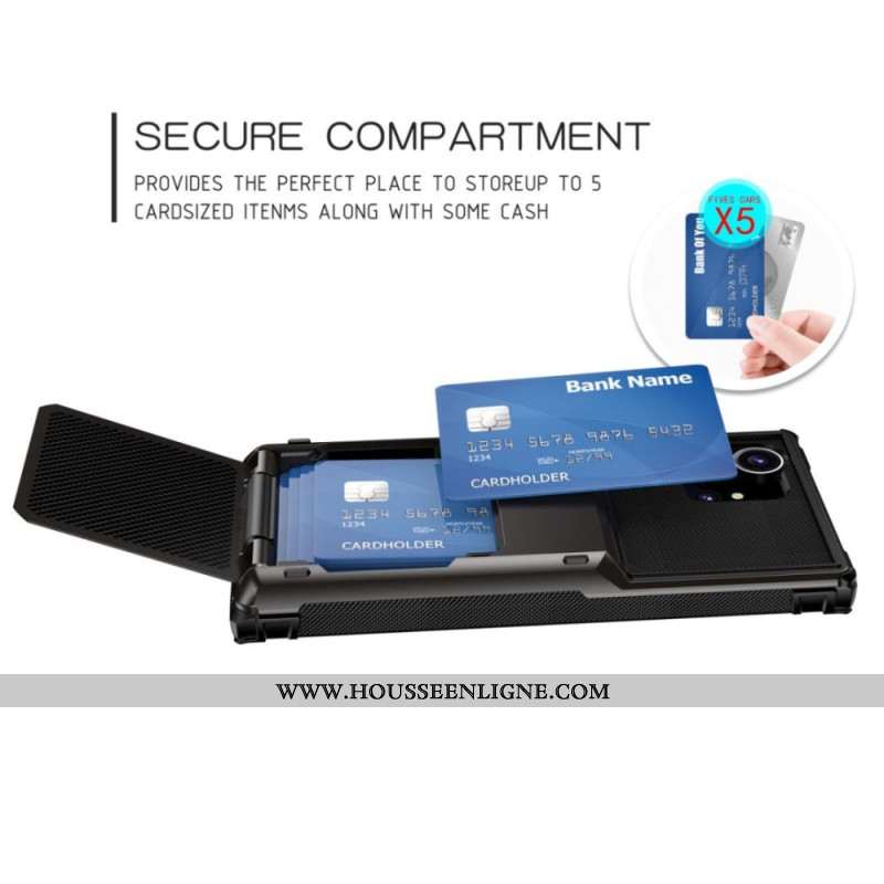 Coque Samsung Galaxy S25 Ultra 5G Porte-Cartes Flip