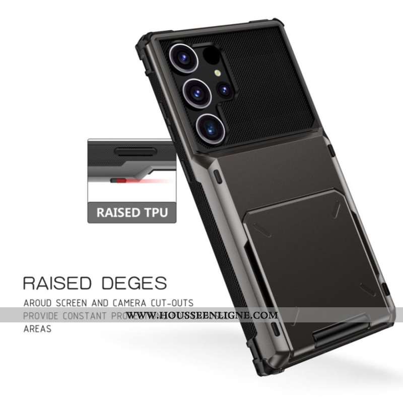 Coque Samsung Galaxy S25 Ultra 5G Porte-Cartes Flip