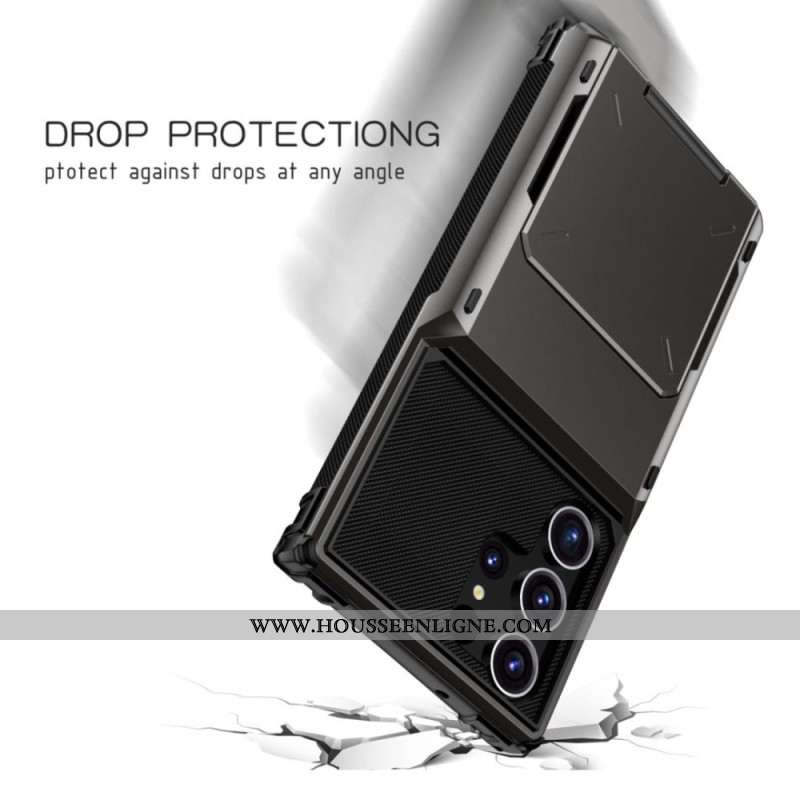 Coque Samsung Galaxy S25 Ultra 5G Porte-Cartes Flip