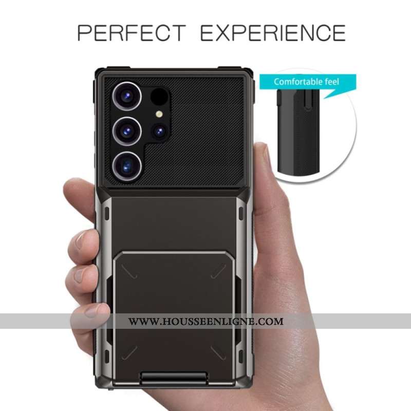 Coque Samsung Galaxy S25 Ultra 5G Porte-Cartes Flip