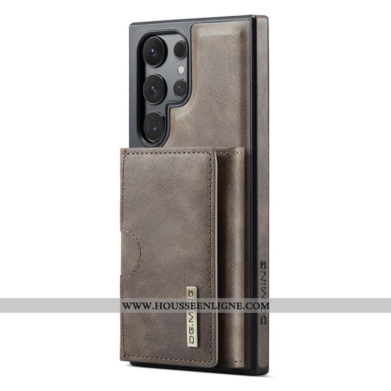 Coque Samsung Galaxy S25 Ultra 5G Portefeuille Magnétique Détachable