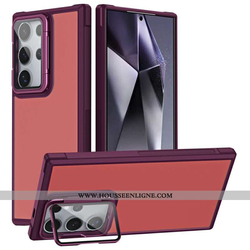 Coque Samsung Galaxy S25 Ultra 5G Protection d'Objectif et Support