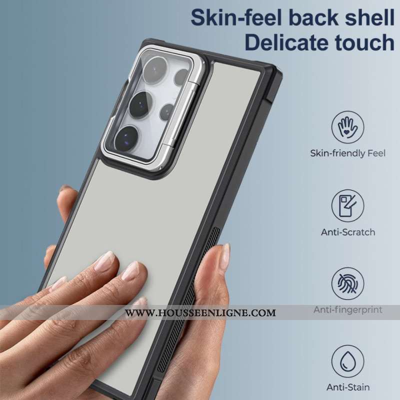 Coque Samsung Galaxy S25 Ultra 5G Protection d'Objectif et Support