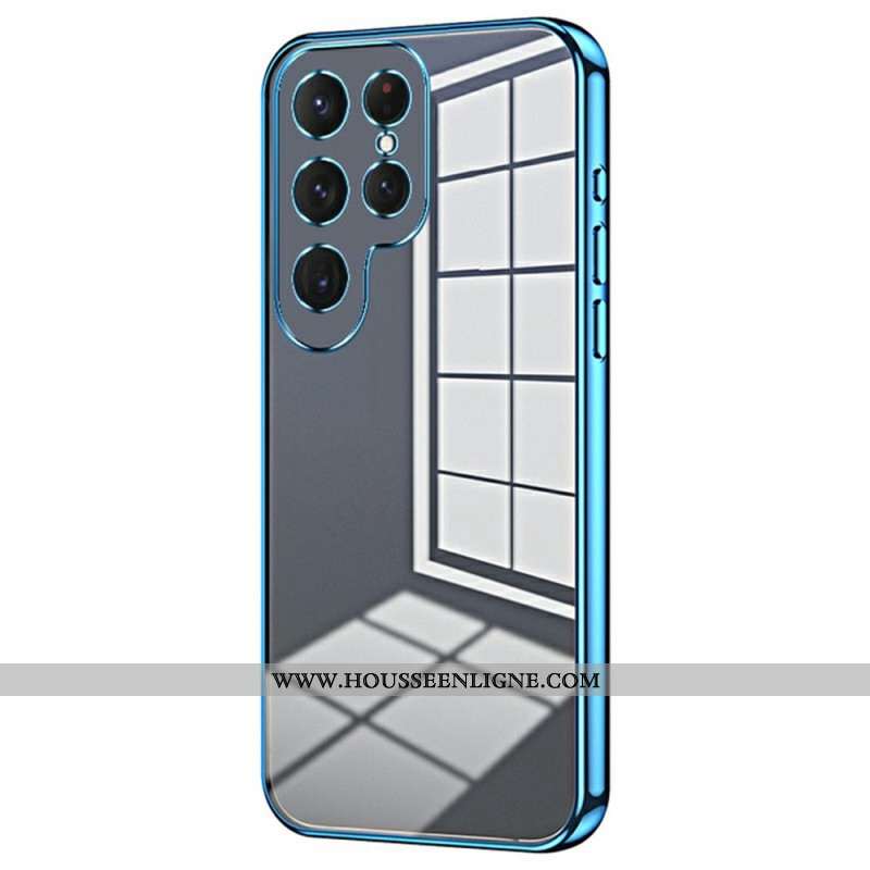 Coque Samsung Galaxy S25 Ultra 5G Rebord Style Métallisé