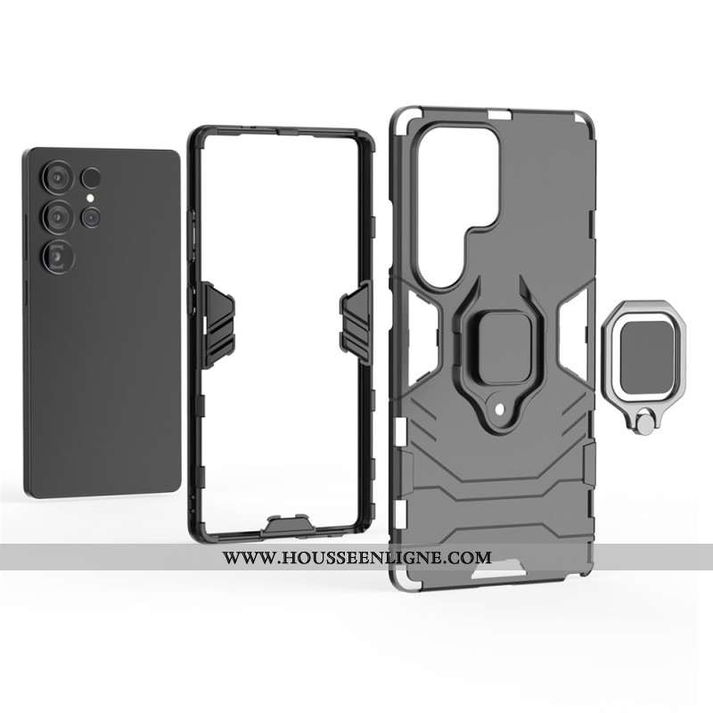 Coque Samsung Galaxy S25 Ultra 5G Ring Résistante