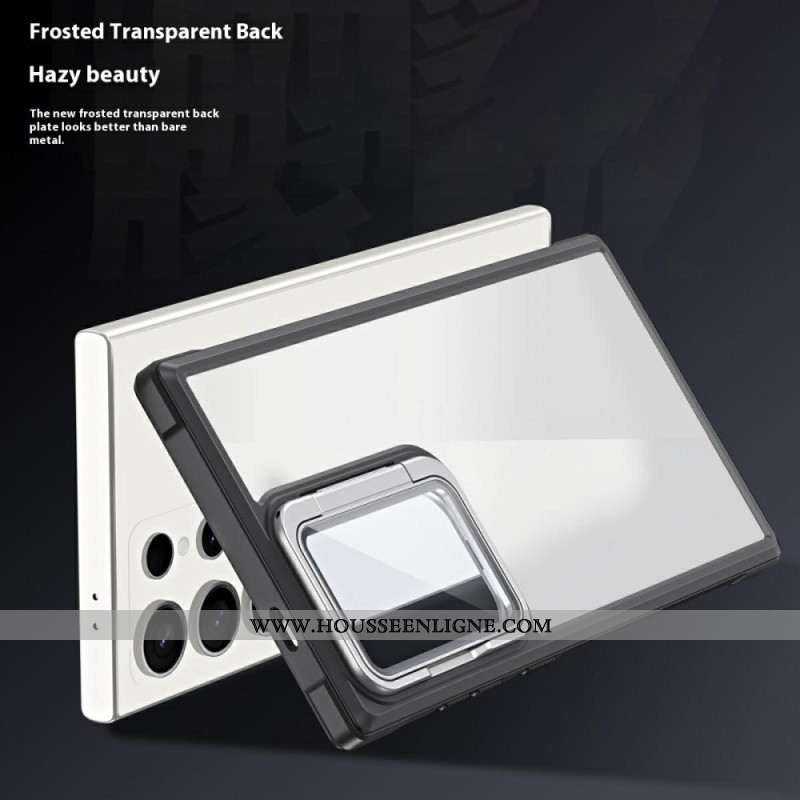 Coque Samsung Galaxy S25 Ultra 5G Robuste avec Support Intégré