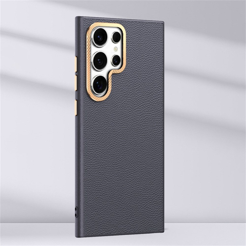 Coque Samsung Galaxy S25 Ultra 5G Simili Cuir Texturé