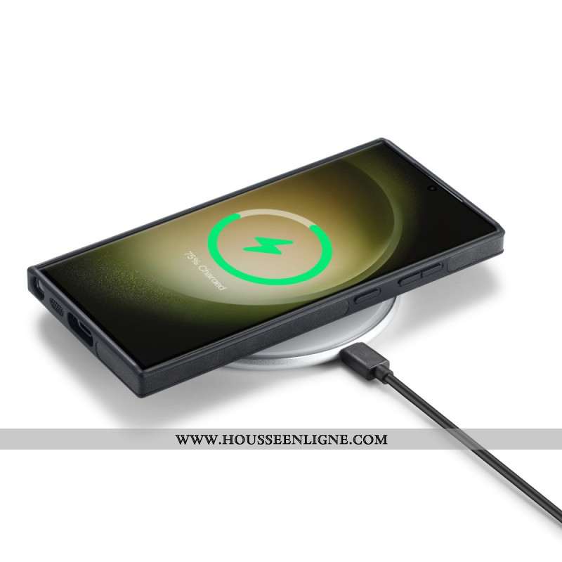 Coque Samsung Galaxy S25 Ultra 5G Style Cuir DG.MING