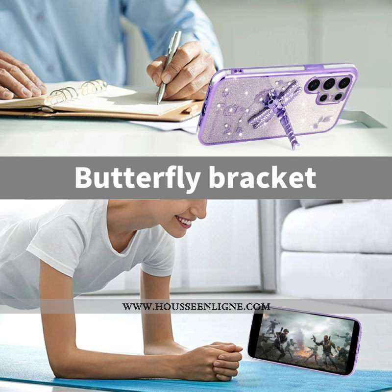 Coque Samsung Galaxy S25 Ultra 5G Support Libellule