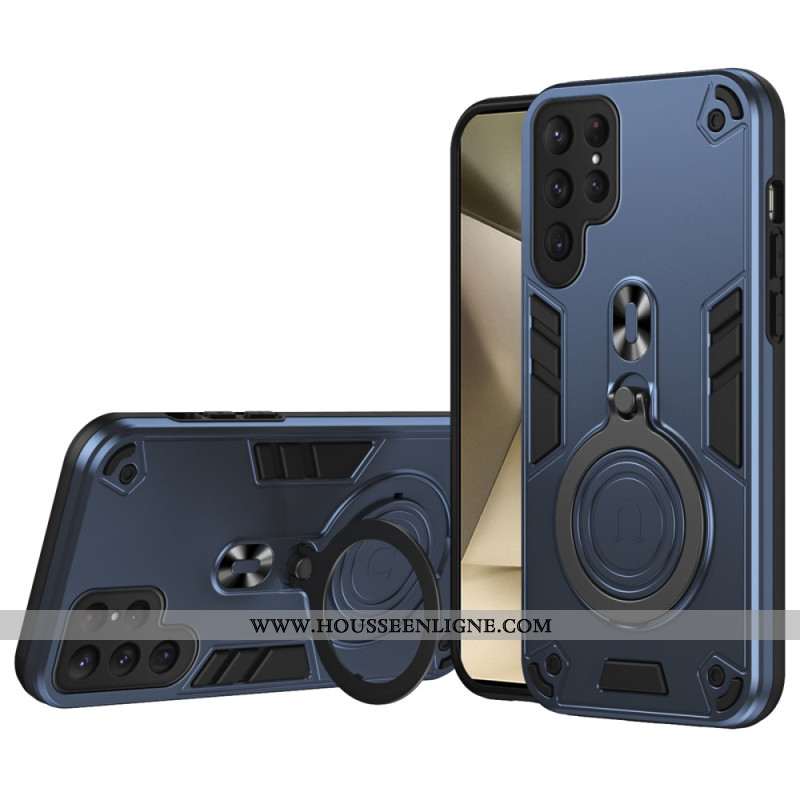 Coque Samsung Galaxy S25 Ultra 5G Support Rotatif et Protection Antichoc