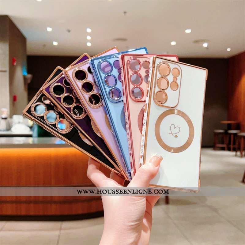 Coque Samsung Galaxy S25 Ultra 5G Teintée Compatible MagSafe