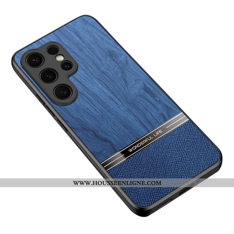 Coque Samsung Galaxy S25 Ultra 5G Texture Bois