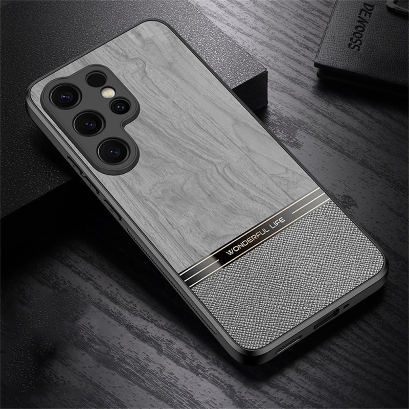 Coque Samsung Galaxy S25 Ultra 5G Texture Bois