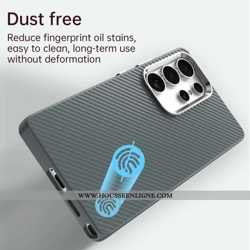 Coque Samsung Galaxy S25 Ultra 5G Texture Fibre Carbone