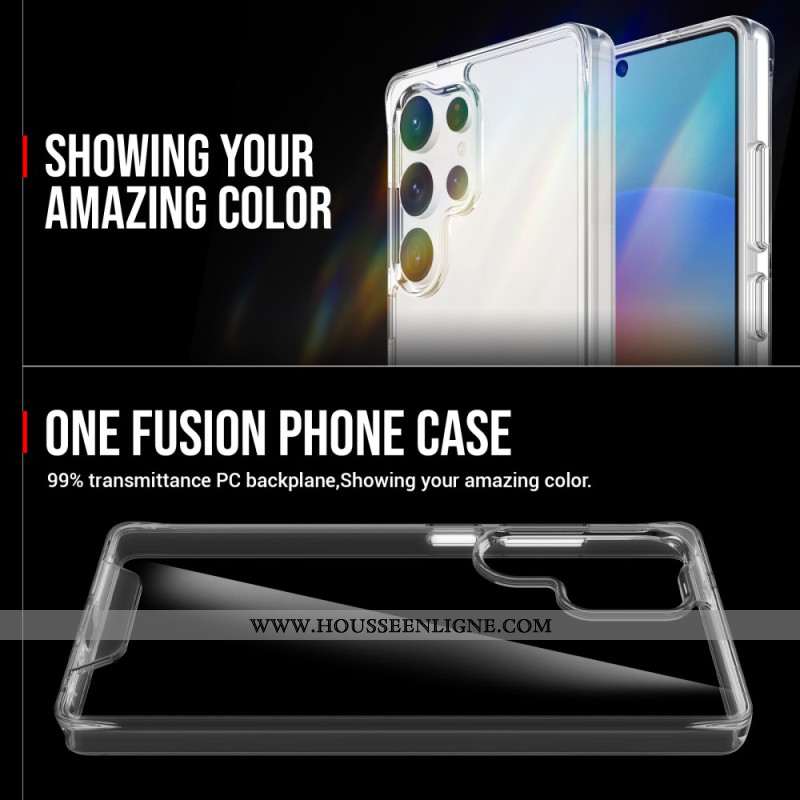 Coque Samsung Galaxy S25 Ultra 5G Transparente Fusion