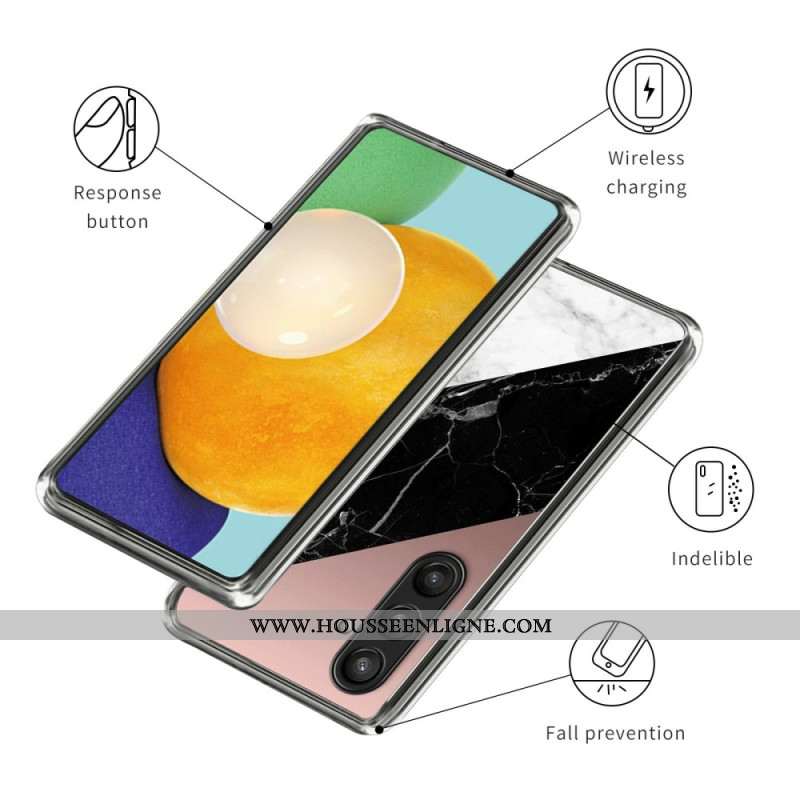 Coque Samsung Galaxy S25 Ultra 5G Trois Marbres