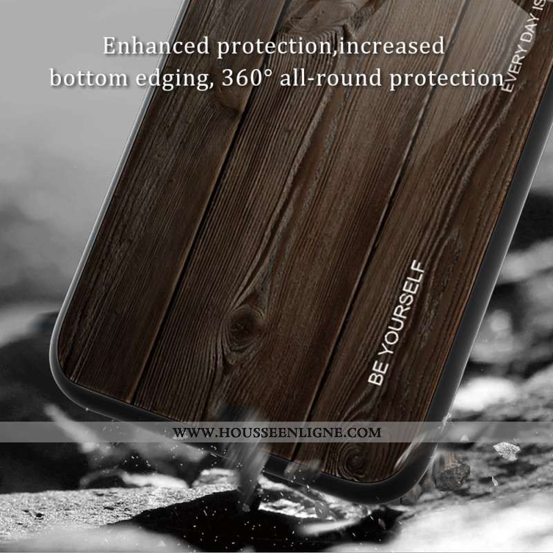 Coque Samsung Galaxy S25 Ultra 5G Verre Trempé Bois