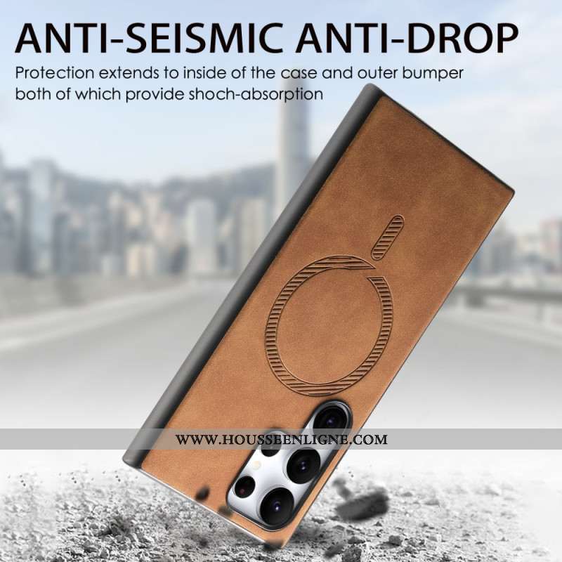 Coque Samsung Galaxy S25 Ultra 5G Vintage Compatible MagSafe