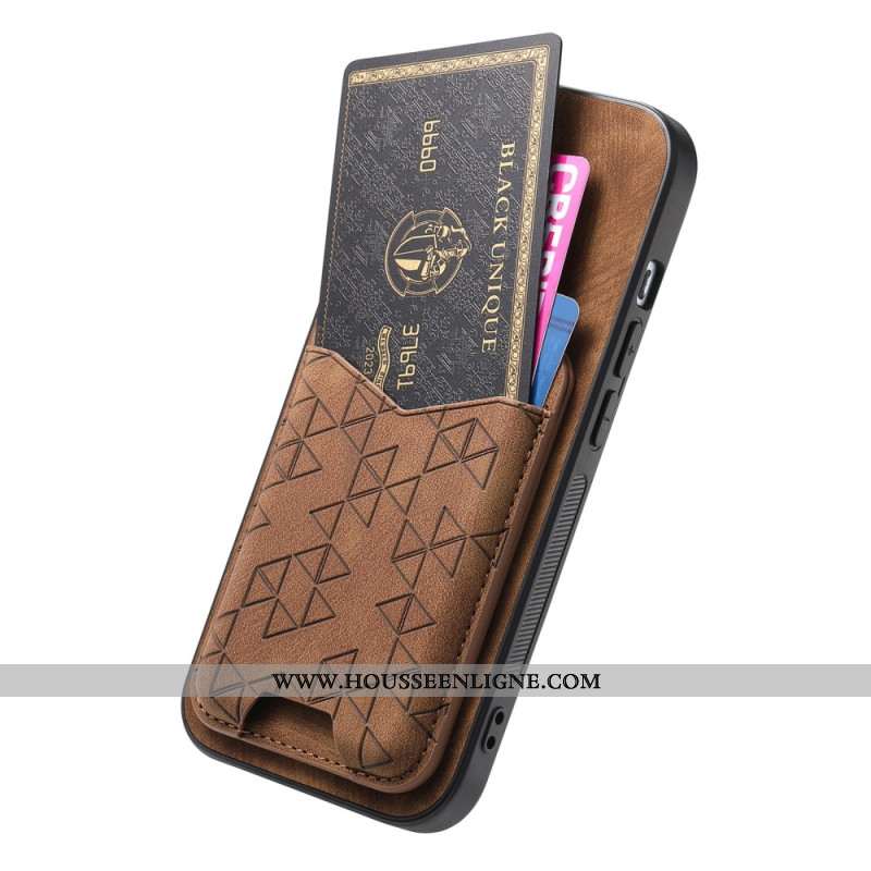 Coque Samsung Galaxy S25 Ultra Motif Imprimé Porte-Cartes et Support