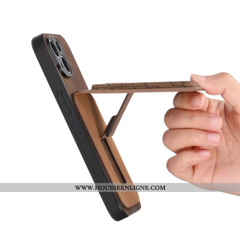 Coque Samsung Galaxy S25 Ultra Motif Imprimé Porte-Cartes et Support