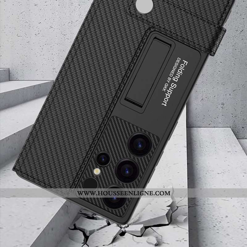 Coque Samsung Galaxy S25 Ultra avec Porte-Cartes et Support GKK