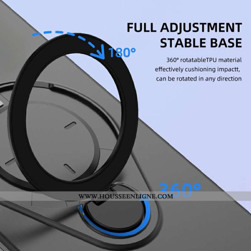 Coque Samsung Galaxy S26 Anneau-Support Pivotant Magnétique