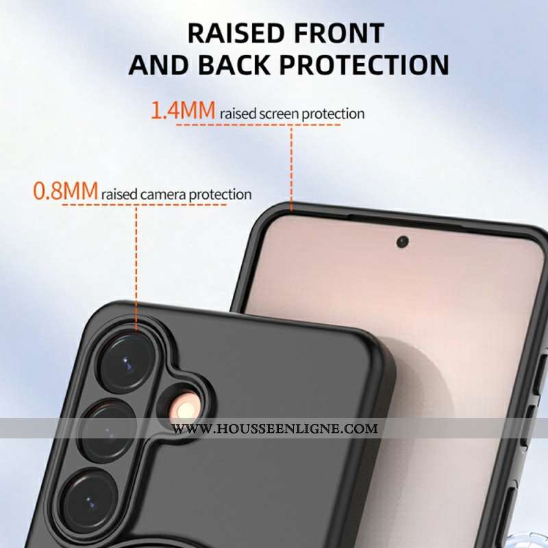 Coque Samsung Galaxy S26 Anneau-Support Pivotant Magnétique