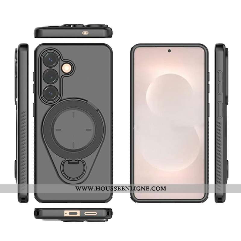 Coque Samsung Galaxy S26 Anneau-Support Pivotant Magnétique