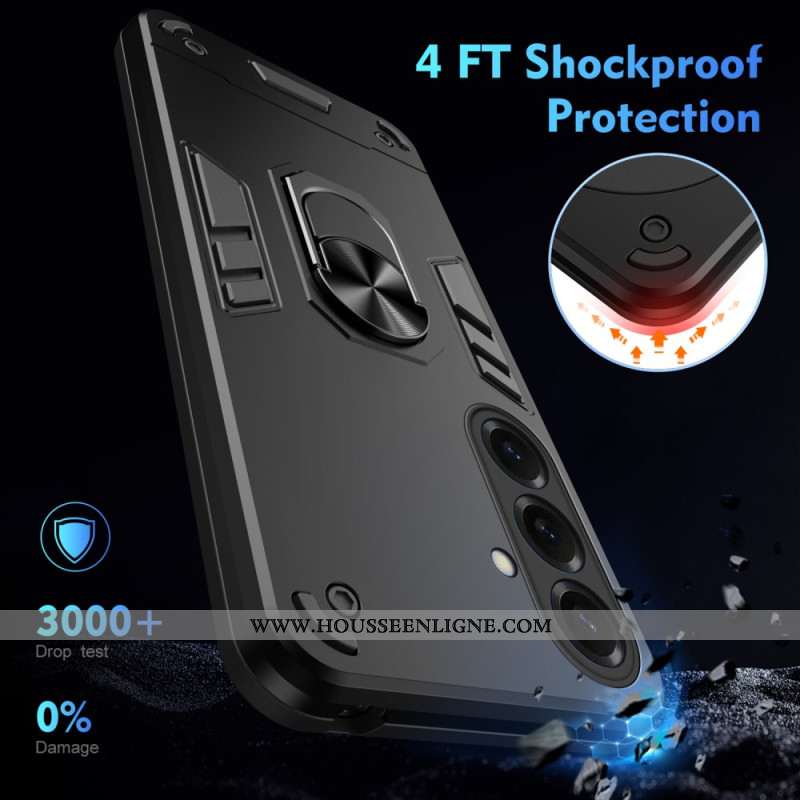 Coque Samsung Galaxy S26 Anneau Support et Protection Renforcée