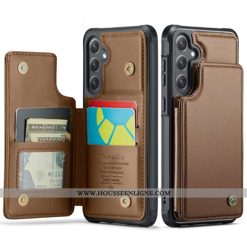 Coque Samsung Galaxy S26 Blocage RFID et 5 Porte-Cartes CASEME