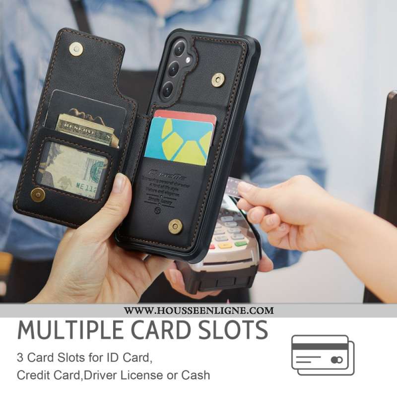 Coque Samsung Galaxy S26 Blocage RFID et 5 Porte-Cartes CASEME