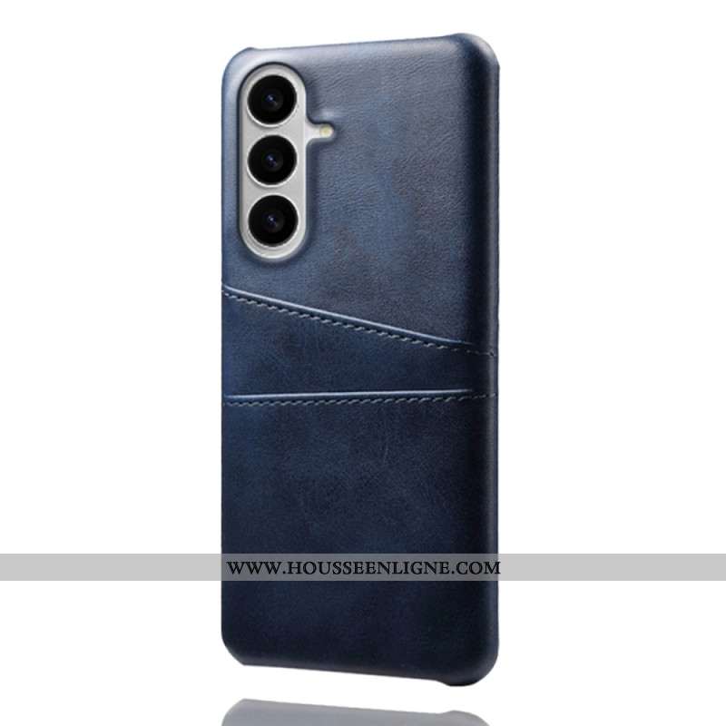 Coque Samsung Galaxy S26 Effet Cuir Porte-Cartes