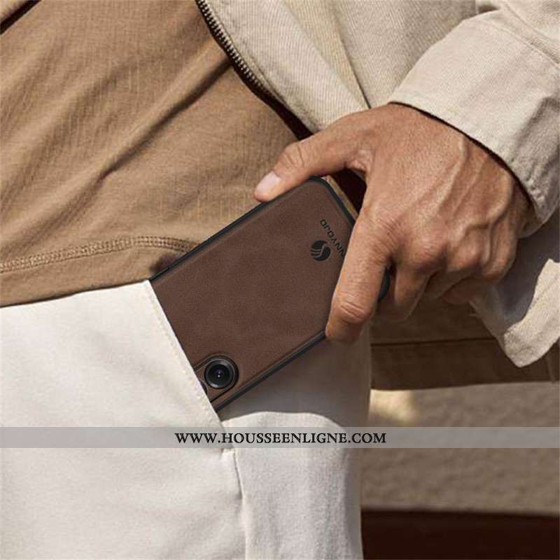 Coque Samsung Galaxy S26 Effet Cuir Renforcé