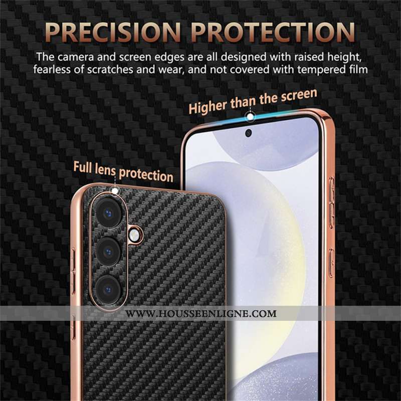 Coque Samsung Galaxy S26 Fibre Carbone AZNS