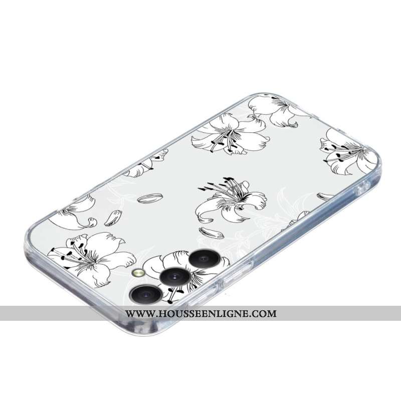 Coque Samsung Galaxy S26 Fleurs Blanches