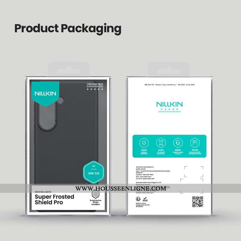 Coque Samsung Galaxy S26 Frosted Shield Pro NILLKIN