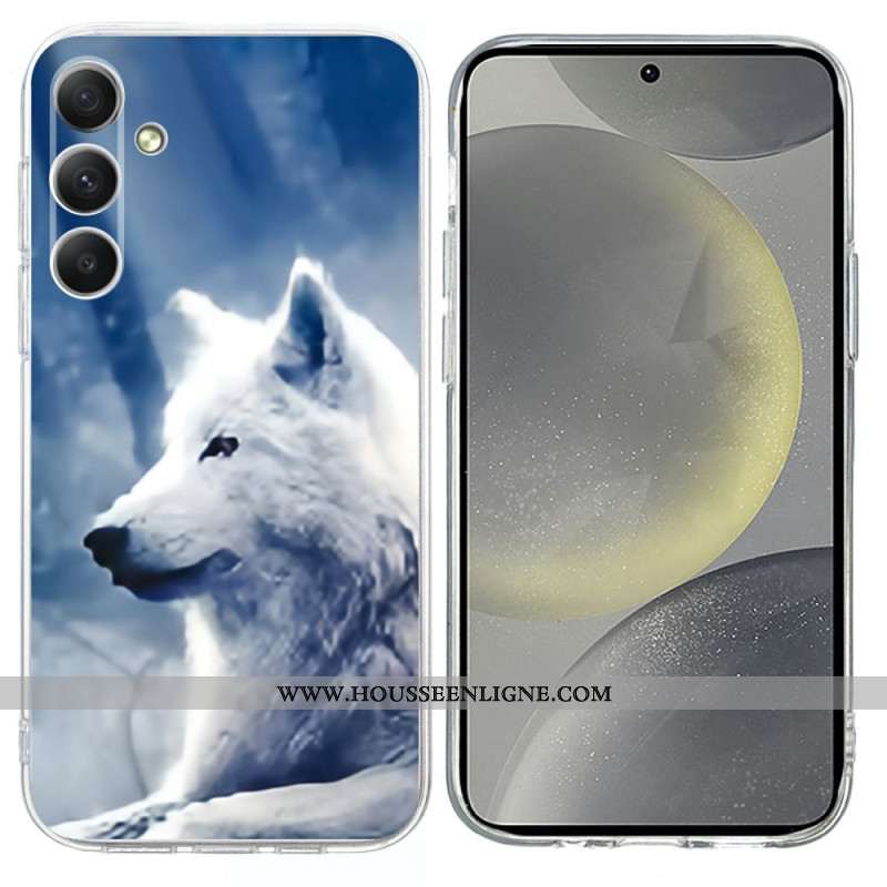 Coque Samsung Galaxy S26 Loup Blanc