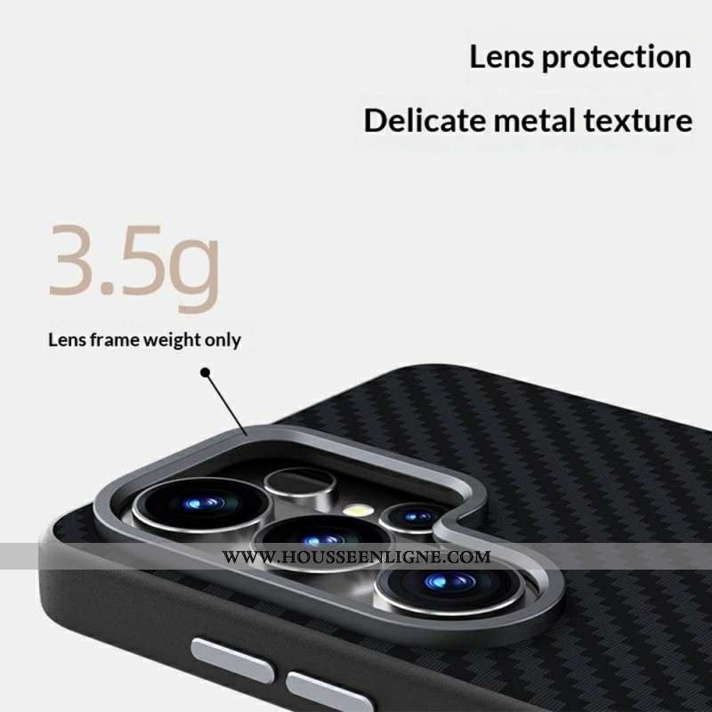 Coque Samsung Galaxy S26 Magnétique ABEEL Fibre Carbone ABEEL