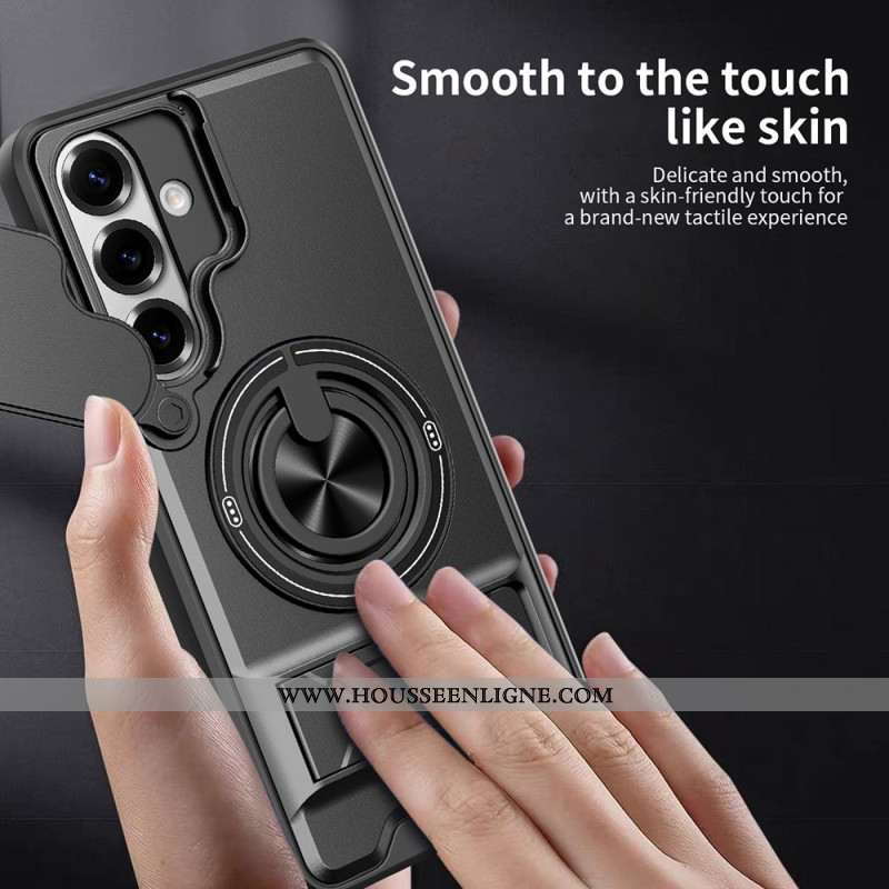 Coque Samsung Galaxy S26 Magnétique Anneau-Support Pliable et Protection Caméra