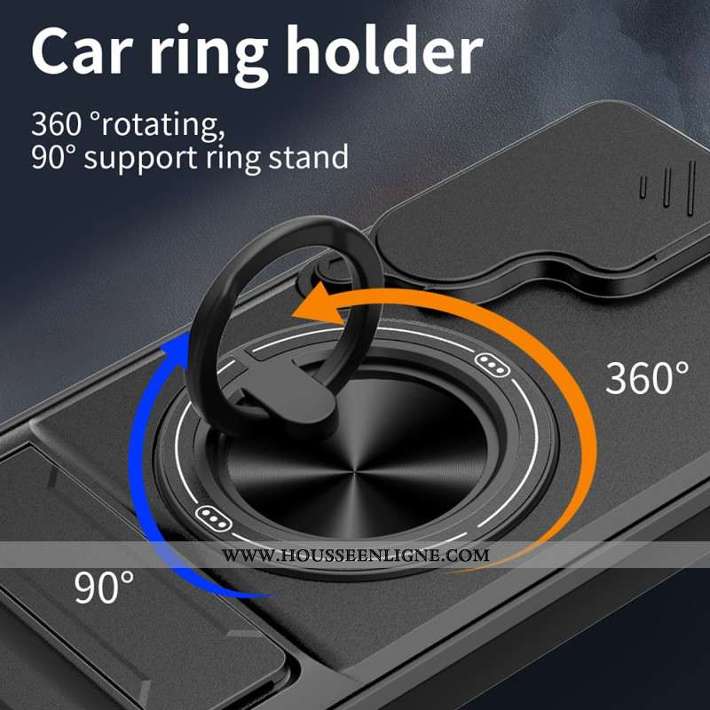 Coque Samsung Galaxy S26 Magnétique Anneau-Support Pliable et Protection Caméra