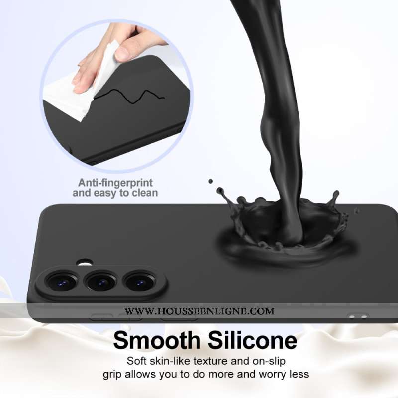 Coque Samsung Galaxy S26 Magnétique Silicone Liquide