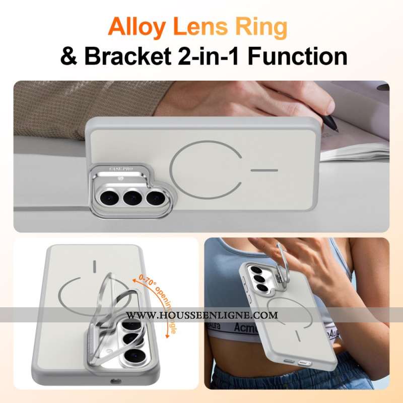 Coque Samsung Galaxy S26 Magnétique Support Pliable