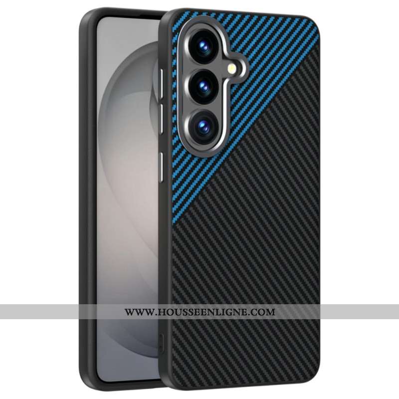 Coque Samsung Galaxy S26 Magnétique Texture Fibre de Carbone ABEEL